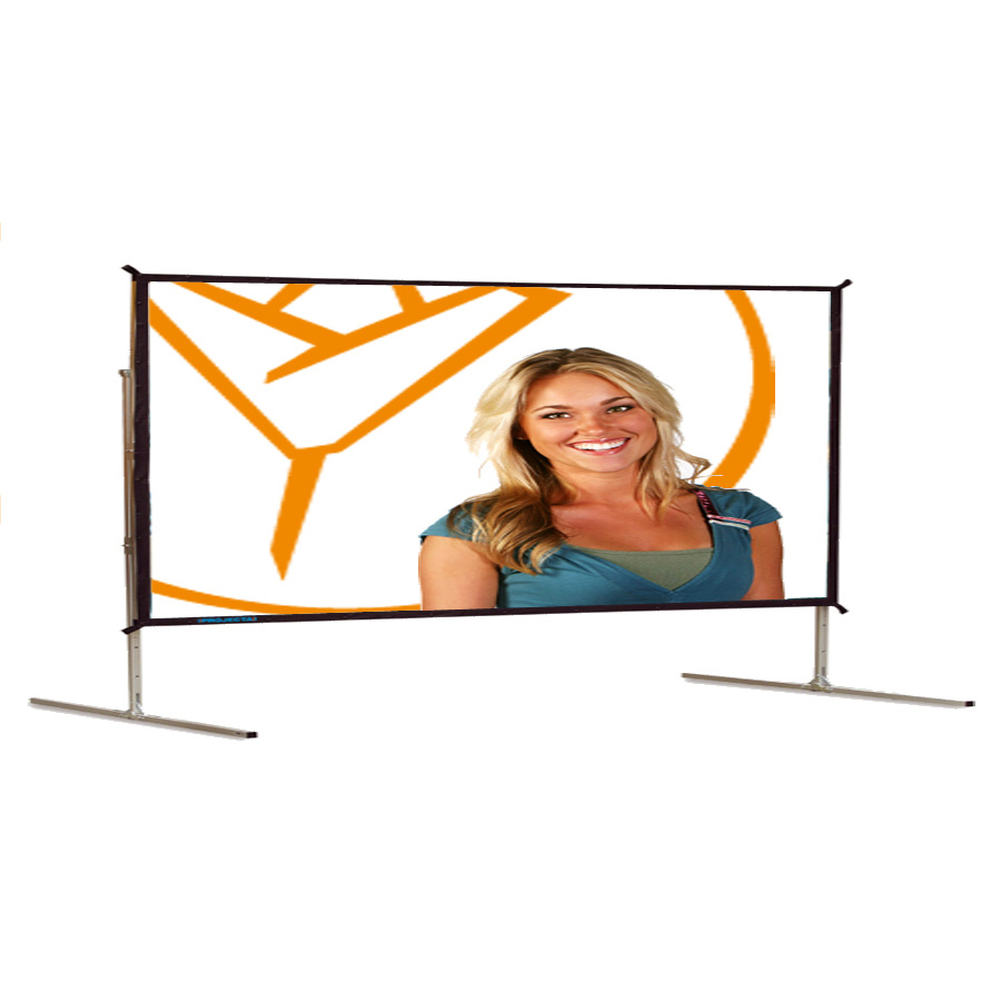 Spanscherm 3,6*2 mtr (Breedbeeld) Opzicht doek Spanscherm 3,6*2 mtr (Breedbeeld) Opzicht doek