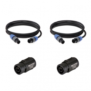 Verlengset 2 speakerkabels van 10 meter Verlengset 2 speakerkabels van 10 meter